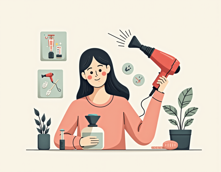 헤어드라이어 관리! 필터 청소와 과열 예방으로 오래오래 😊