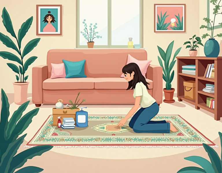 카페트 집안 나기, 간단한 세탁 팁으로 오랫동안 사용하세요