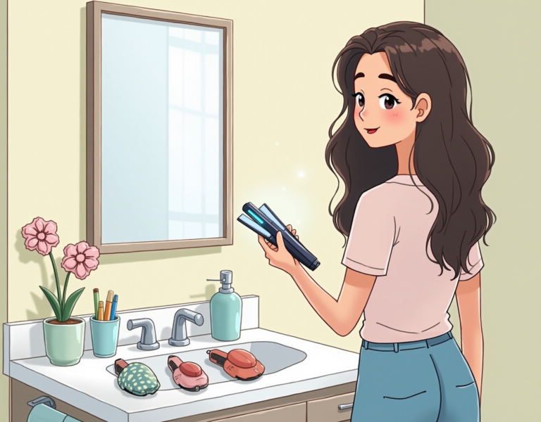 여행 중 언제나 완벽 스타일링! 무선 미니 고데기의 매력