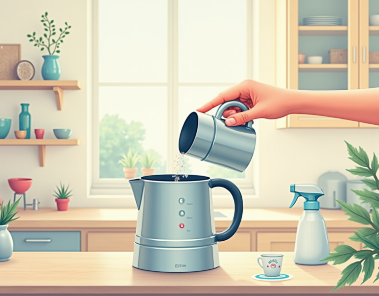 커피포트 물때 제거 100% 성공 꿀팁! 구연산과 베이킹소다 효과만점