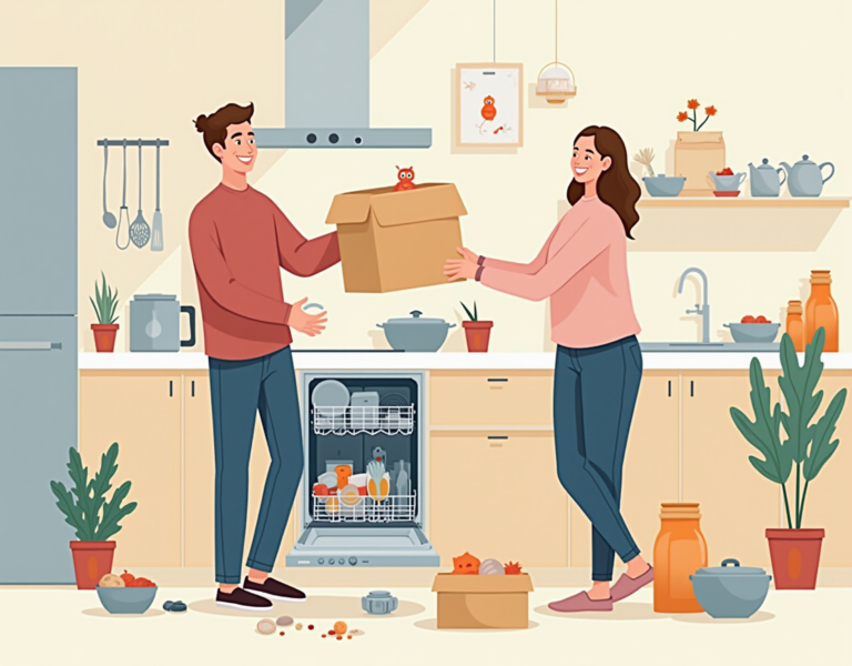 6인용 식기세척기, 소형 가족을 위한 똑똑한 선택