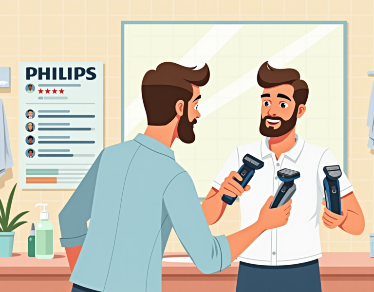 필립스 면도기의 진화 | 편리하고 깔끔한 SkinIQ 시리즈 🪒