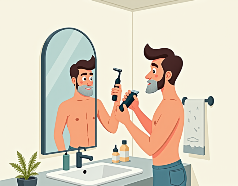 완벽한 면도를 위한 궁극의 선택, 전기면도기 vs. 날 면도기!