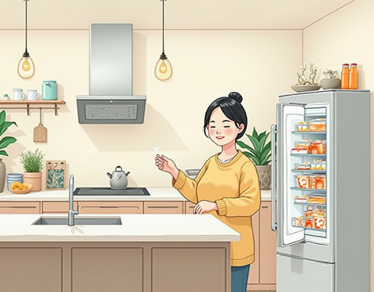 간편한 활용과 에너지 절감의 두 마리 토끼, 뚜껑형 김치냉장고