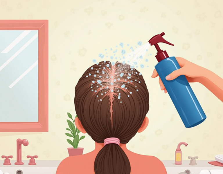 스트레스 받은 두피를 힐링하는 쿨링 스프레이