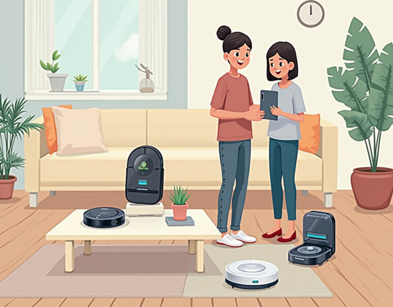 효율적인 청소를 위한 똑똑한 선택, 로봇청소기