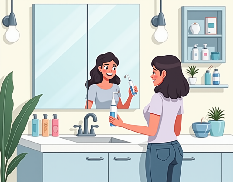 셀프 치석 제거, 구강세정기로 안전하게 관리하세요