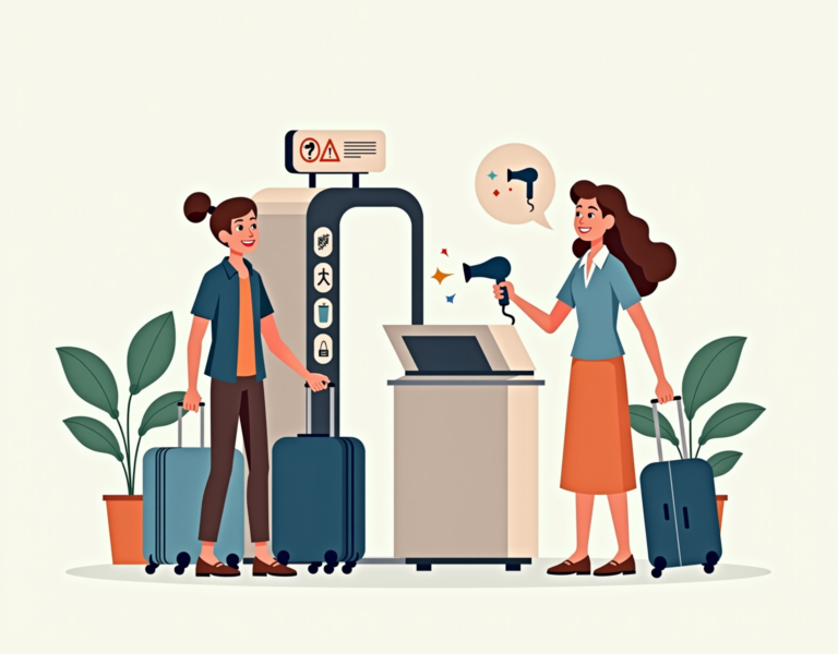 여행용 드라이기, 기내 반입 OK 정황과 필수 체크 사항 정리