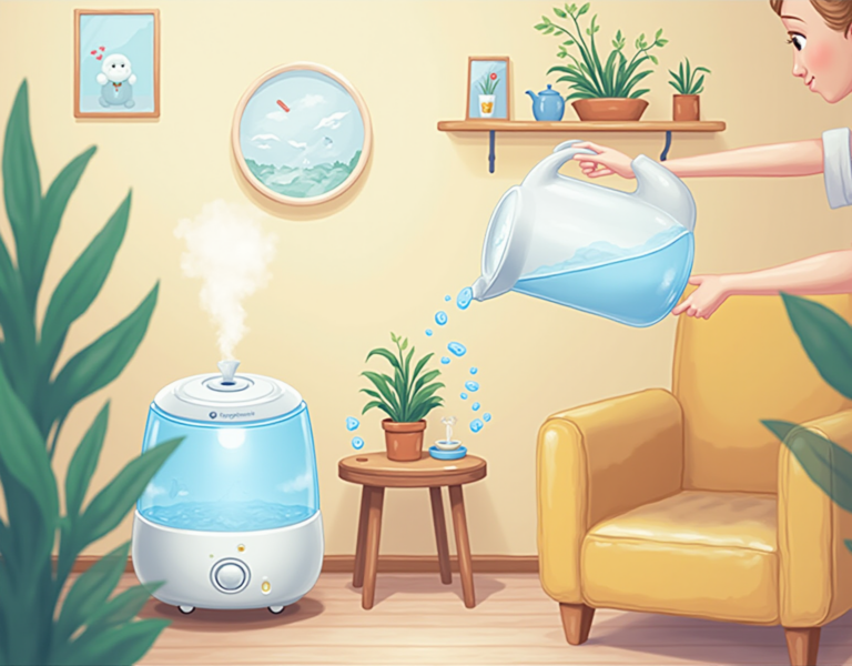 정수기물 장단점, 가습기에 써볼까요?