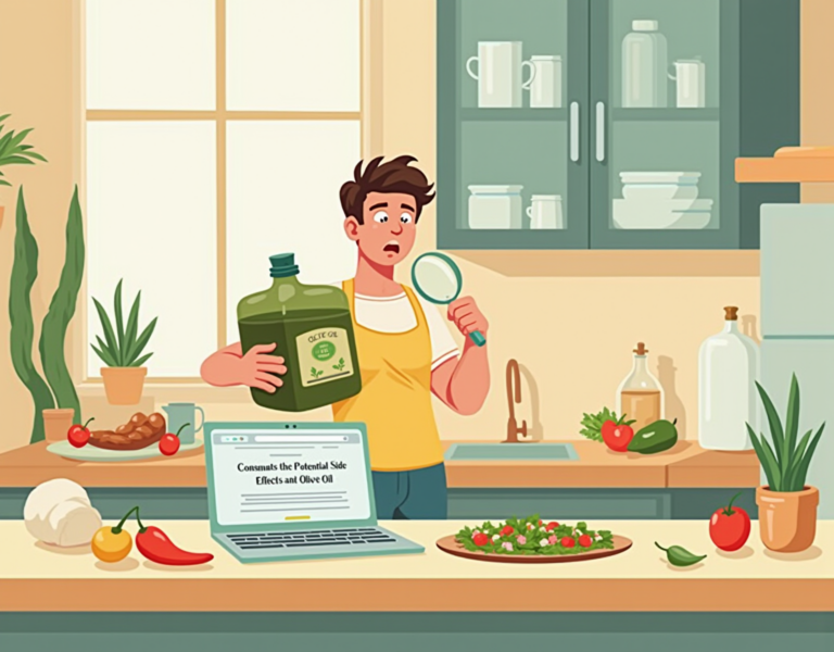 올리브유 부작용 ➖ 과다 섭취로 인한 위험 요인