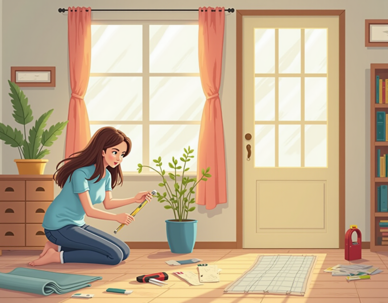 중문에 맞는 문풍지 설치 꿀팁! 냉기 꽁꽁 차단 👌