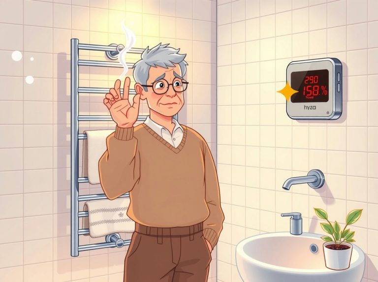 욕실 난방기 전기료 계산, 5분 단위로 알아보기