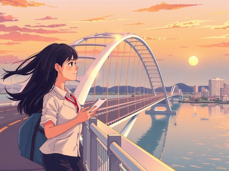 목포 스카이워크의 매력적인 야경과 사진 명소