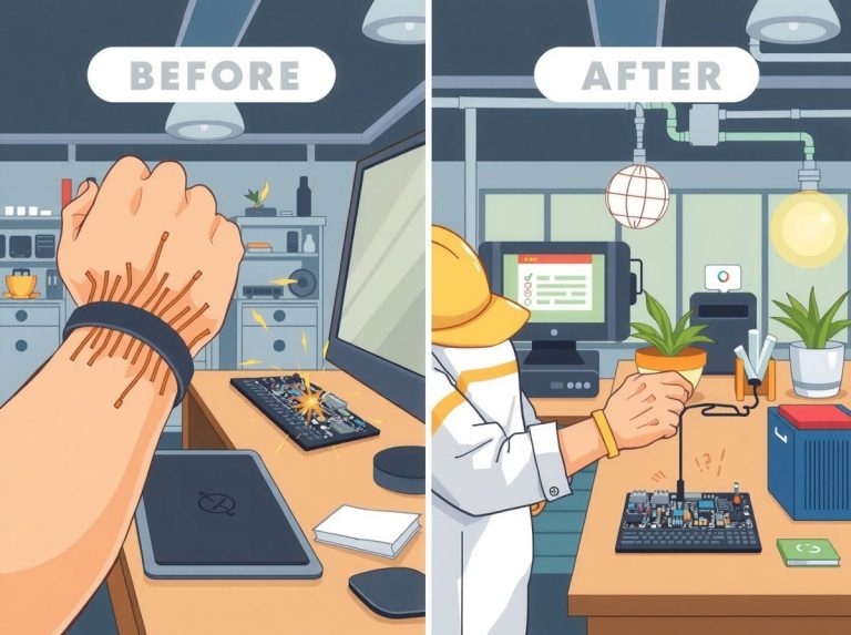 전자제품 수리 전문가들이 추천하는 정전기방지 팔찌 선택 가이드