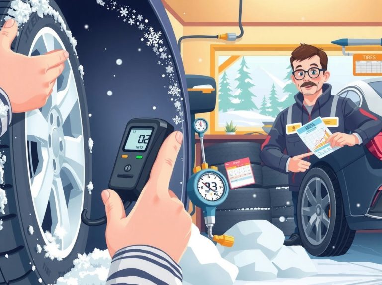 스노우타이어 공기압, 제조사 권장 기준이 정답인 이유