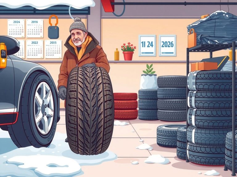 스노우타이어 교체 시기, 언제 끼우고 빼는 게 정답일까?