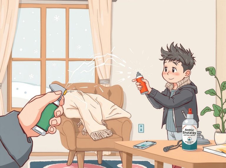 정전기방지 스프레이의 작동 원리와 제품 분류