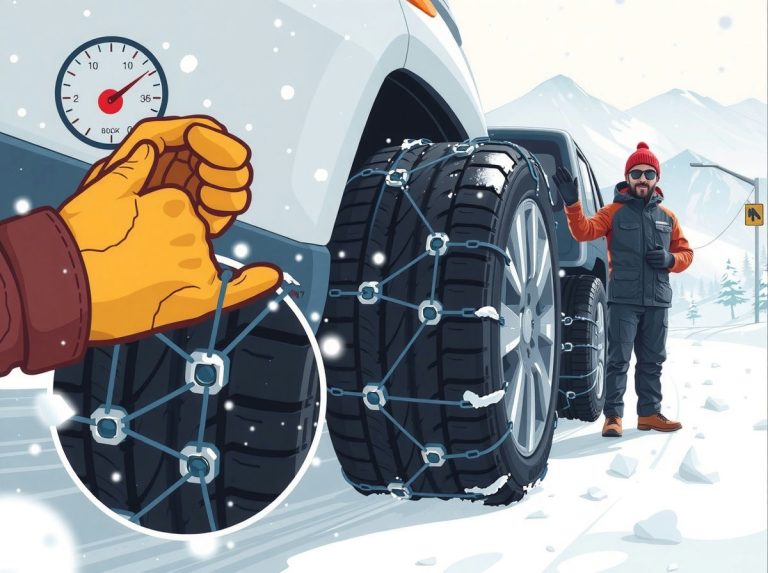 우레탄 스노우체인 혼자 장착 가능할까? 초보자도 할 수 있는 설치 방법