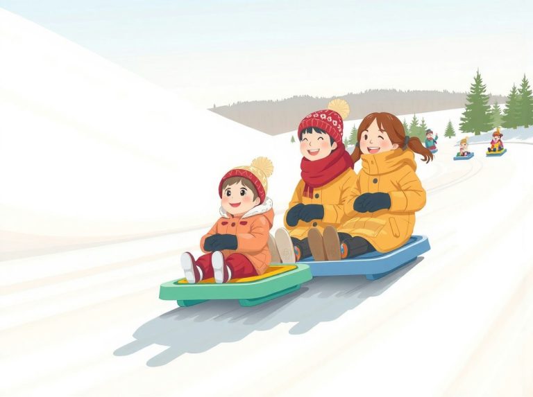 어린 자녀와 함께 가기 좋은 경기도 눈썰매장 추천